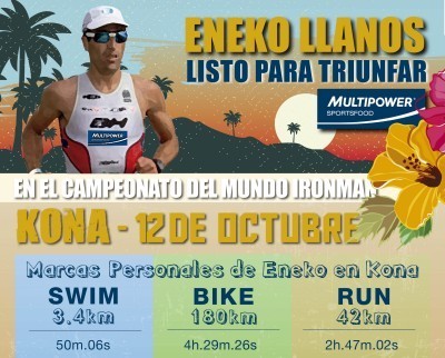 Eneko Llanos preparado para triunfar en Hawaii