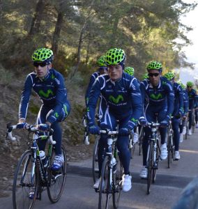 El Movistar Team listo para debutar en Mallorca