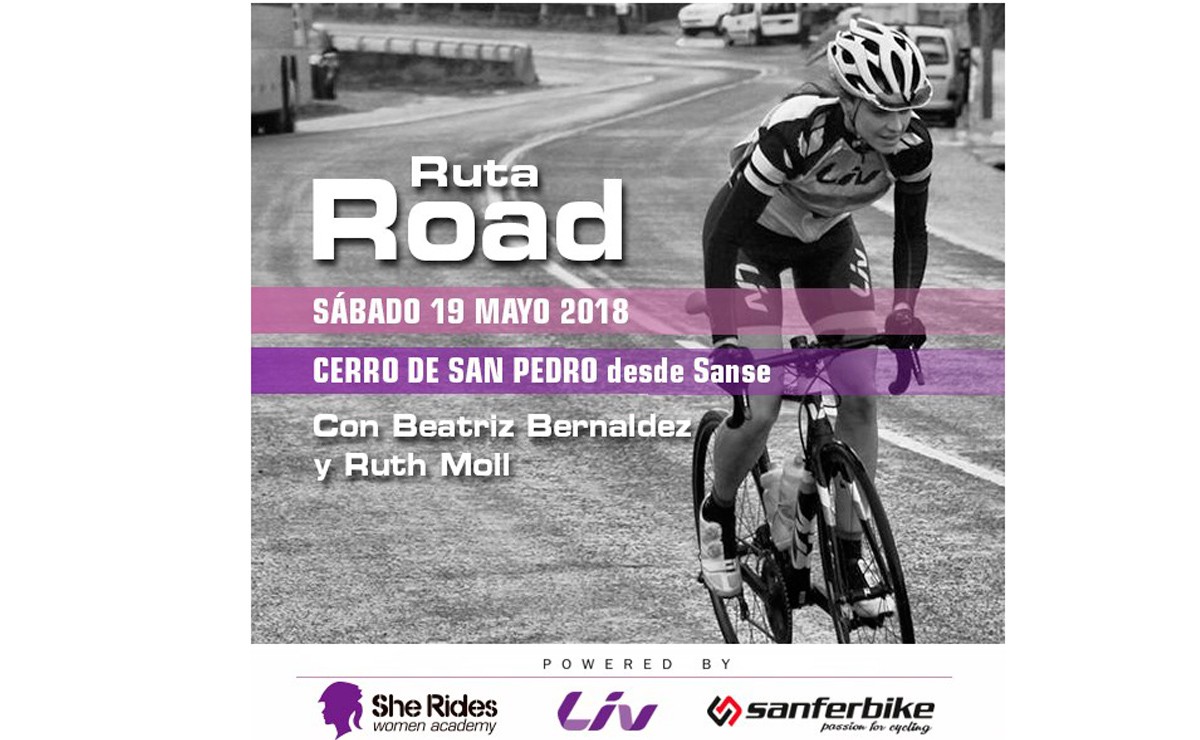 Esté sábado ruta femenina de carretera organizada por She Rides