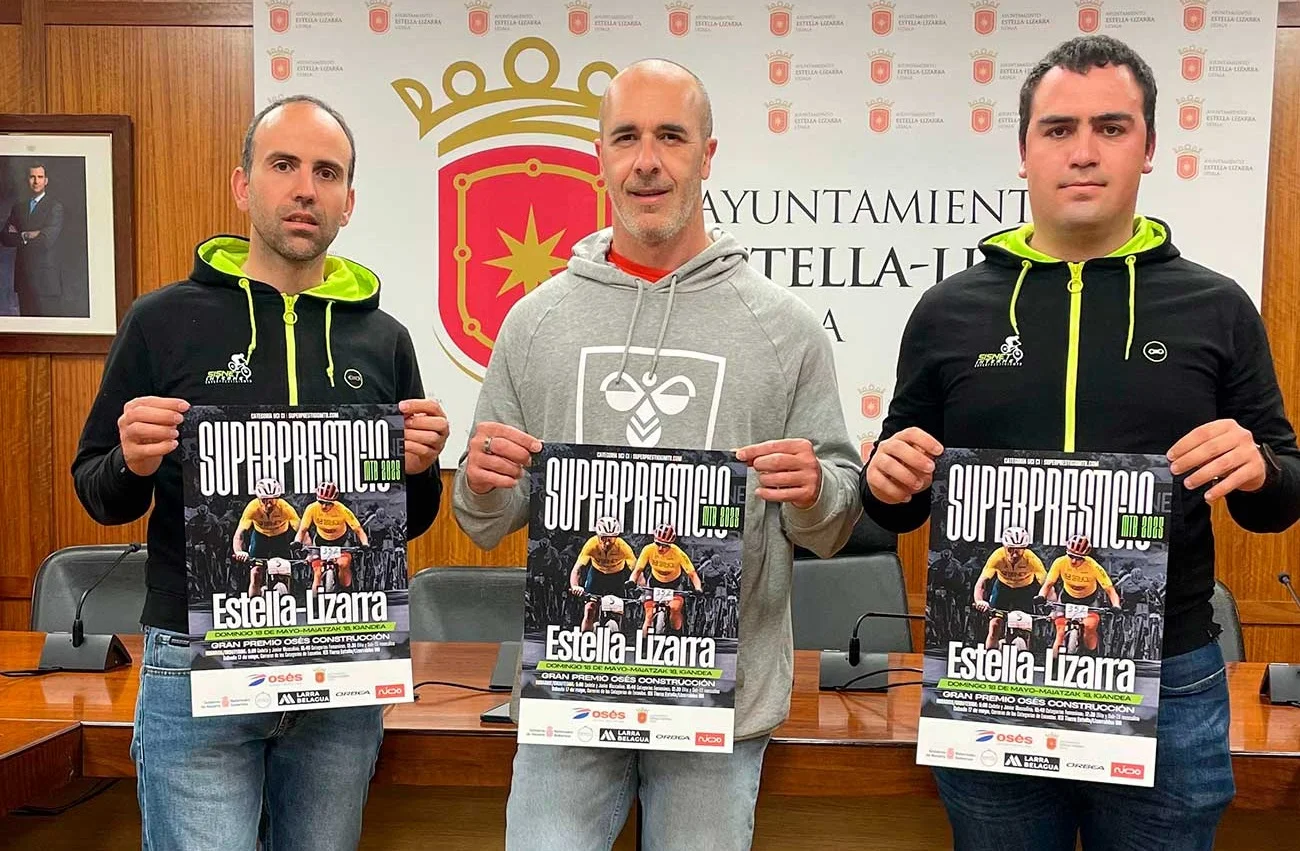 Estella-Lizarra lista para acoger el Superprestigio MTB 2025