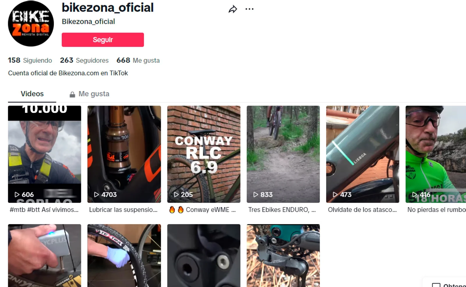 Estrenamos cuenta oficial de Bikezona en TikTok, la red social más de moda