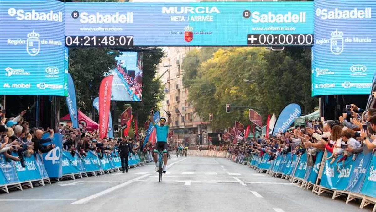 Etapa para Luis León Sánchez y general para Meurisse en la Vuelta a Murcia