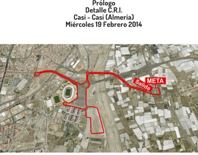 Etapa prologo de la 60 Ruta del Sol-Vuelta a Andalucia