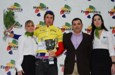Ian Bibby primer líder del Cinturón Ciclista de Mallorca
