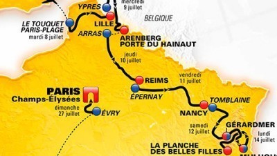 Etapas Tour de Francia 2014