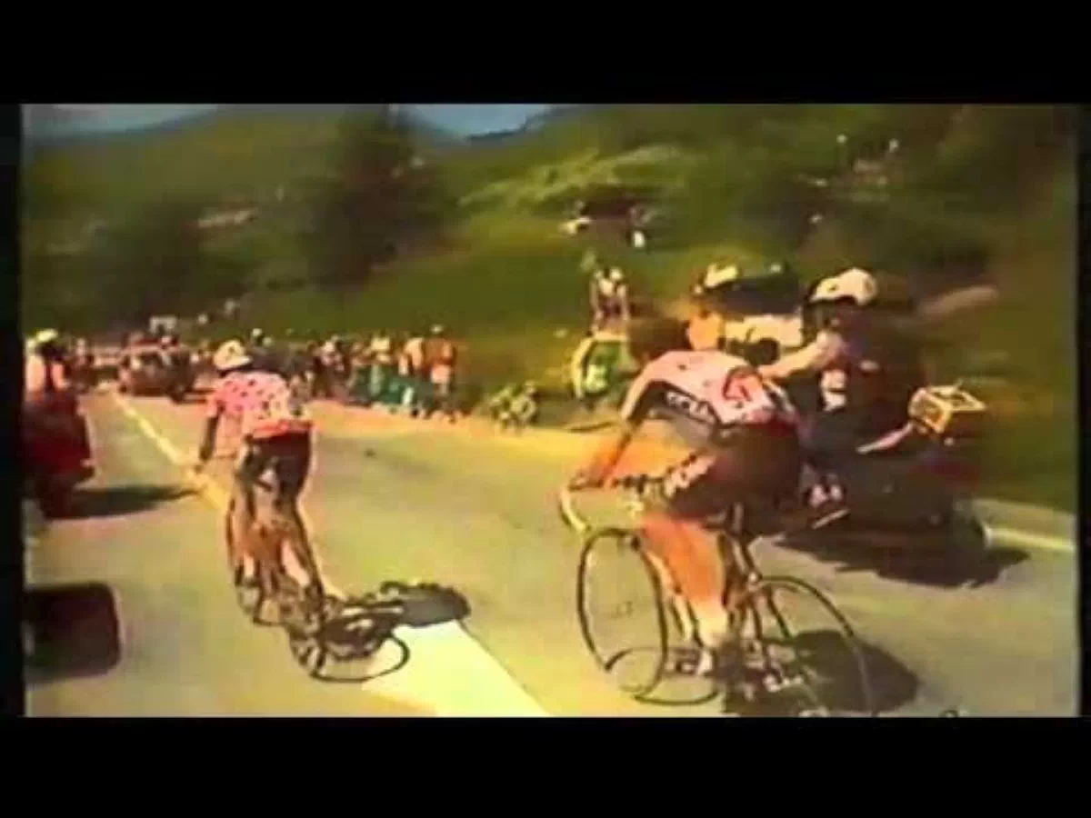 Etapón y victoria de Fede Etxabe en el Tour de 1987 hoy en teledeporte