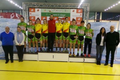 Euskadi domina el inicio del Open de España de pista