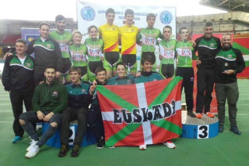 Euskadi se lleva la Copa de España de pista