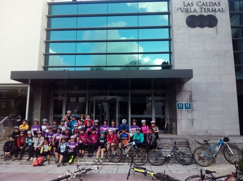 Éxito en el I Encuentro femenino Plural de MTB