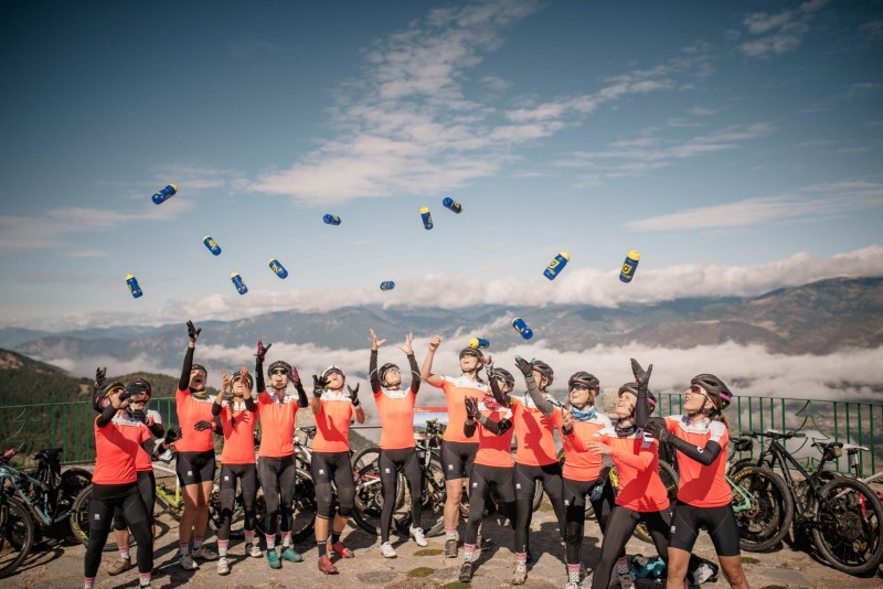 Éxito en el primer MTB Camp femenino de Claudia Galicia