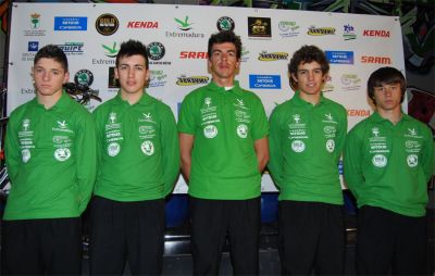 Presentado el equipo Extremadura mtb