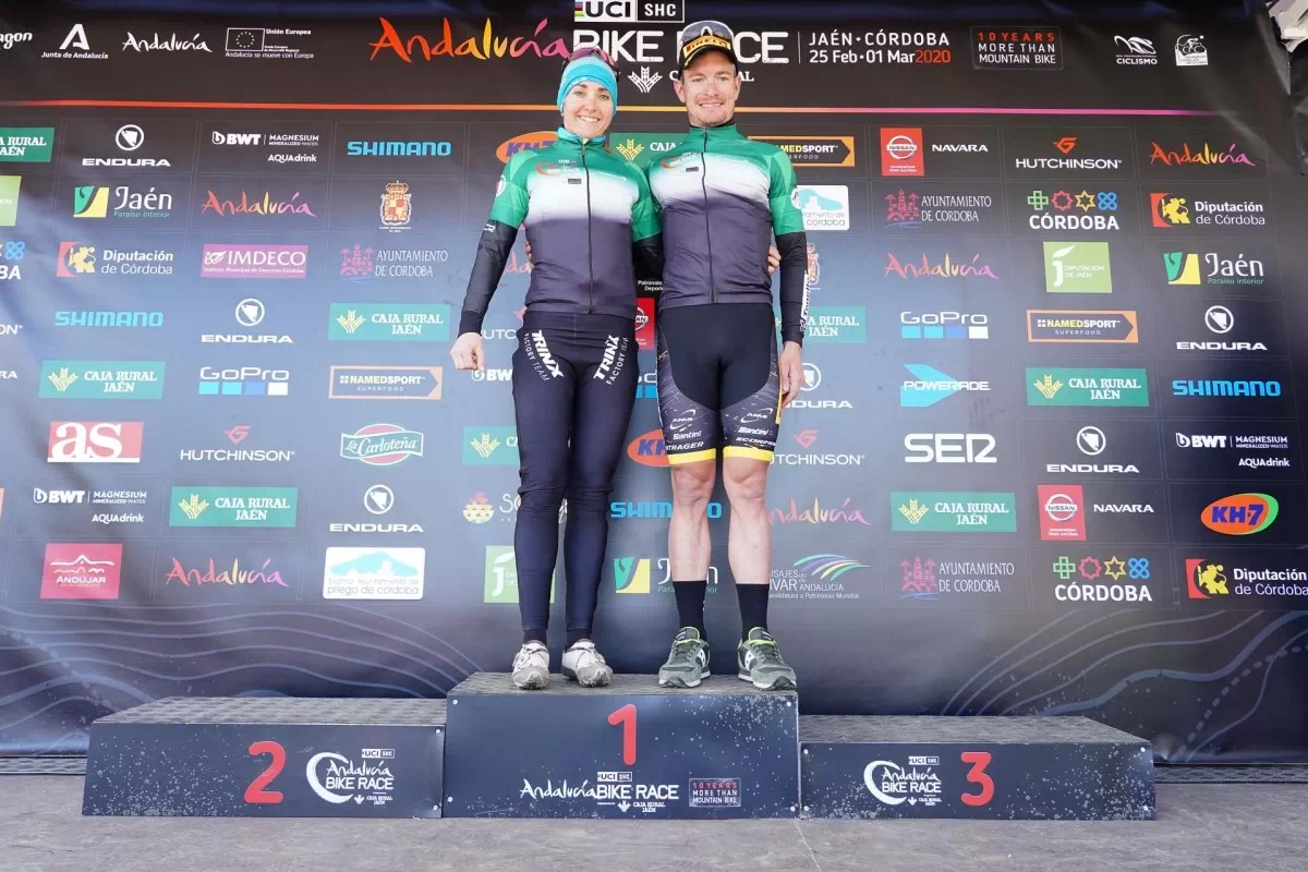 Fabian Rabensteiner y Eva Lechner campeones de la Andalucía Bike Race 2020