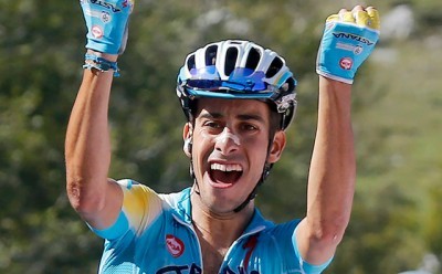 Fabio Aru gana en San Miguel de Aralar