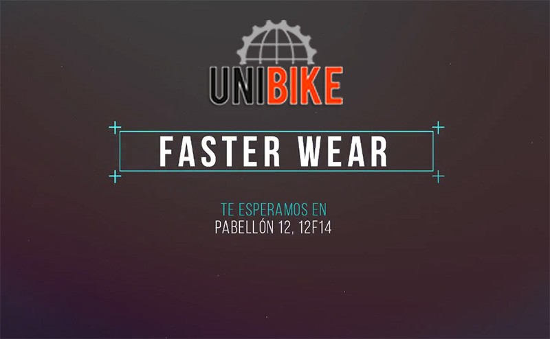 Faster Wear presentará todas sus novedades en Unibike 2017