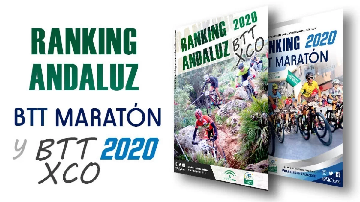 Fechas para el ranking Andaluz BTT XCO y Maratón 2020