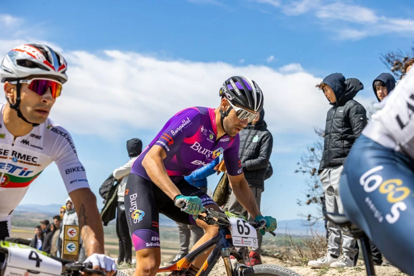 Felipe Orts y Janika Loiv ganan en el Superprestigio MTB SISNET de Arguedas