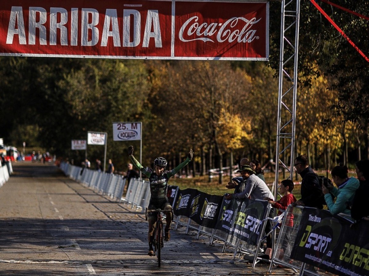 Felipe Orts y Lucía González se llevan el triplete en la Copa Catalana de CX