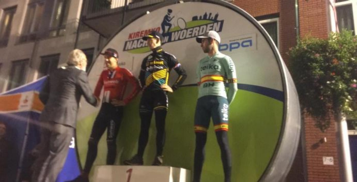 Felipe Orts sube al podio en el ciclocross nocturno de Kiremko Nacht van Woerden