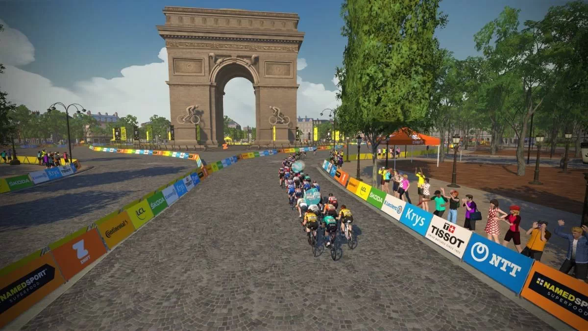 Finalizó en los Campos Elíseos el Tour de Francia Virtual 2020