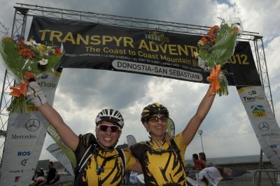 La Transpyr finaliza en Donosti tras ocho días de aventura