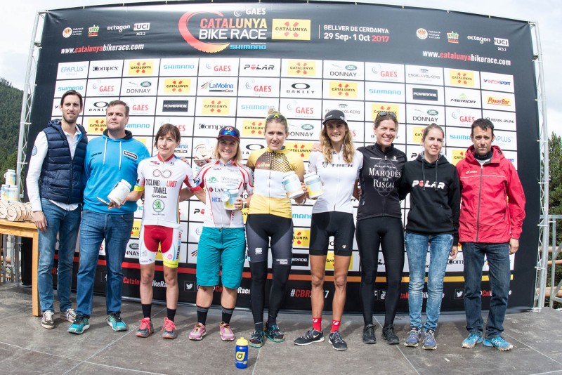 Francesc Guerra y Clàudia Galicia ganadores de la Catalunya Bike Race