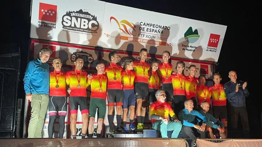 Francisco Herrero y María del Pilar Fernández son los campeones de España de MTB XC Ultramaratón 2024