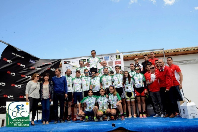 Francisco Javier Poza y Gema Bárcenas campeones andaluces