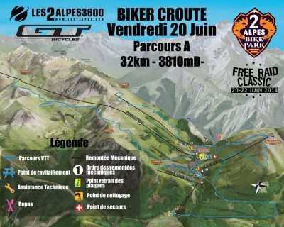 Free Raid Classic en los 2 Alpes