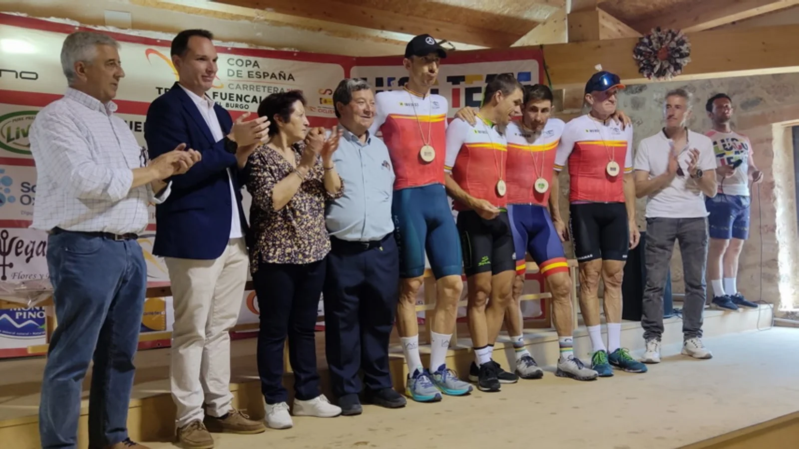 Fuencaliente del Burgo acogió una nueva cita de la Copa de España Máster de carretera