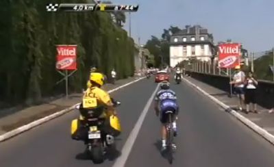 Tour de Francia: Carlos Barredo cazado a falta de un kilómetro
