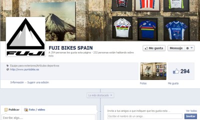 Fuji Bikes España estrena facebook