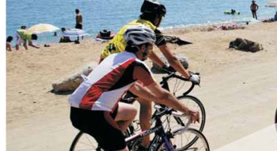 Melchor Mauri en el Clinic de Ciclismo Santa Susanna