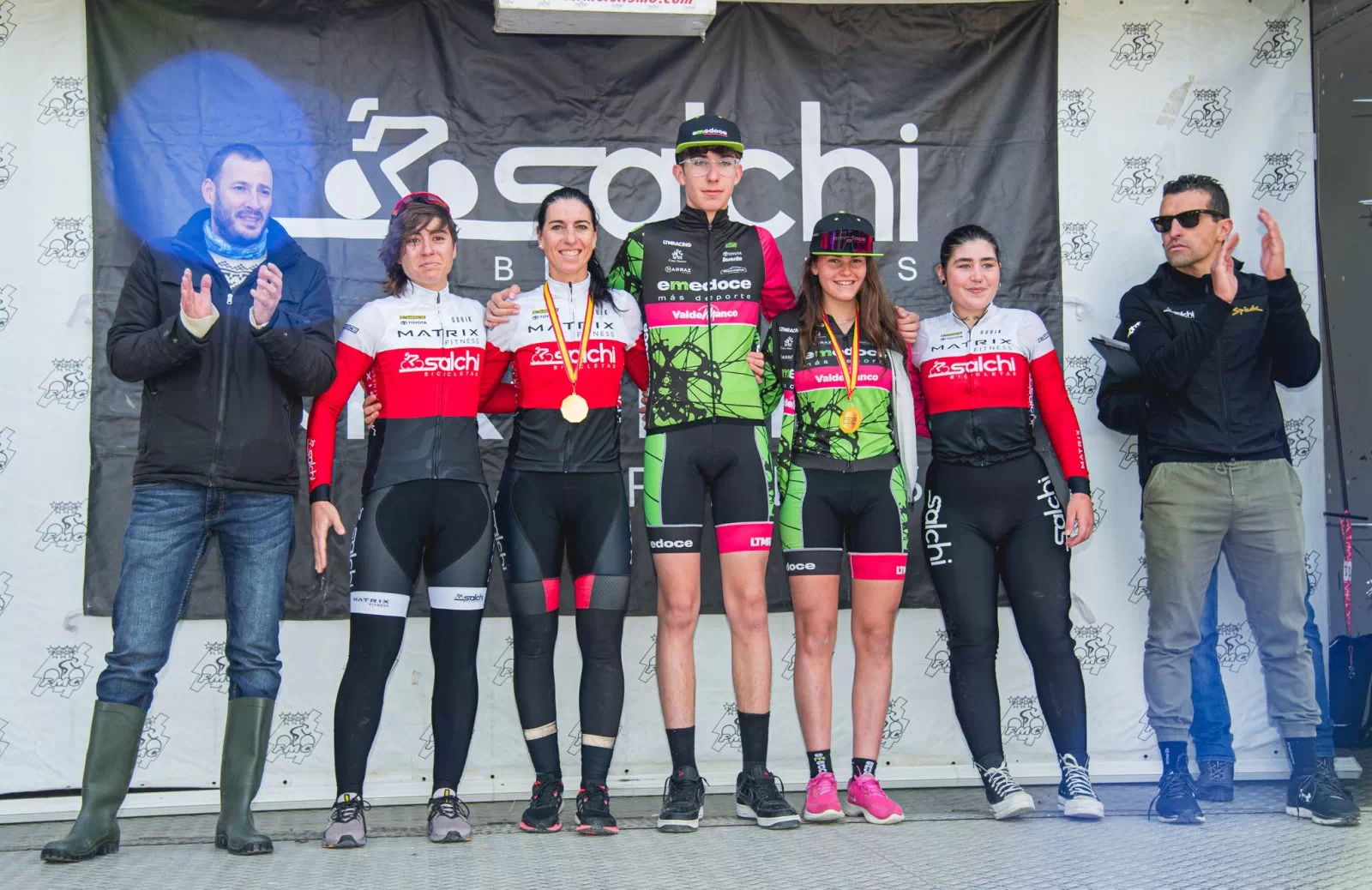 Gabriel Ochando y Estela Domínguez triunfan en el XVIII Ciclocross de Coslada