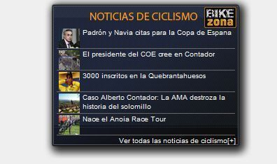Nuevos gadgets bikezona