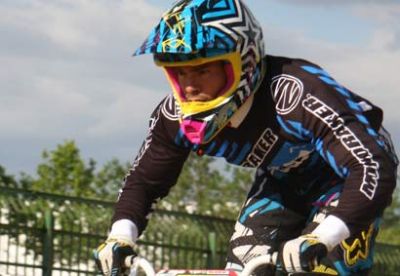 Pablo Galán ya campeón de España de BMX