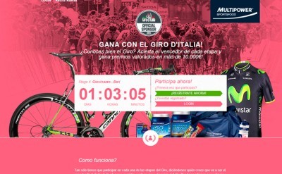 Gana con el Giro de Italia y Multipower