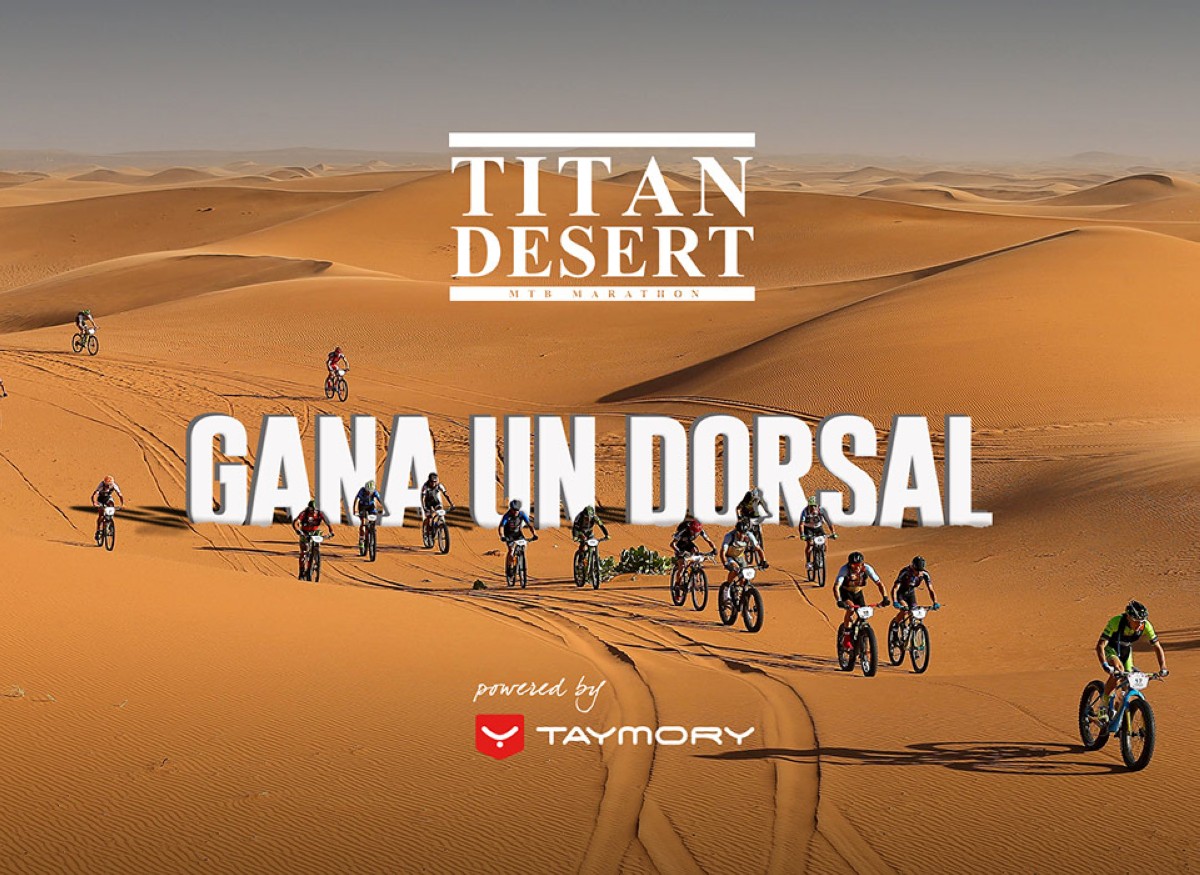 Gana un dorsal para la Titan Desert con Taymory