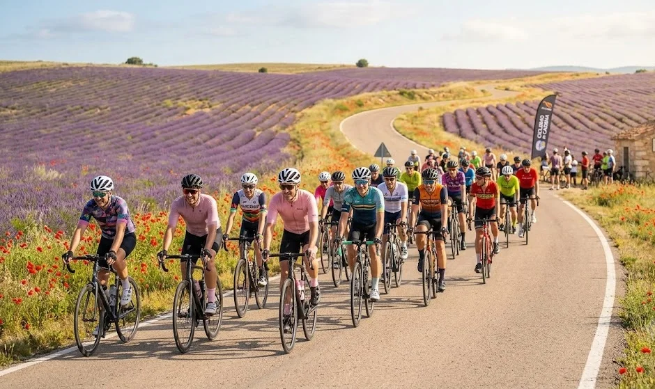 Giro DLavanda conoce todos los detalles de la marcha cicloturista por los campos de la Alcarria