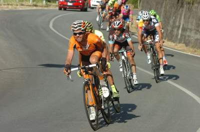 Samu Sánchez con los mejores tras la tercera etapa del Giro