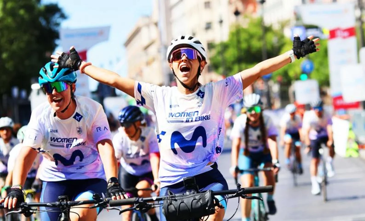 Gran fiesta Women In Bike en Villanueva del Pardillo para impulsar el ciclismo femenino