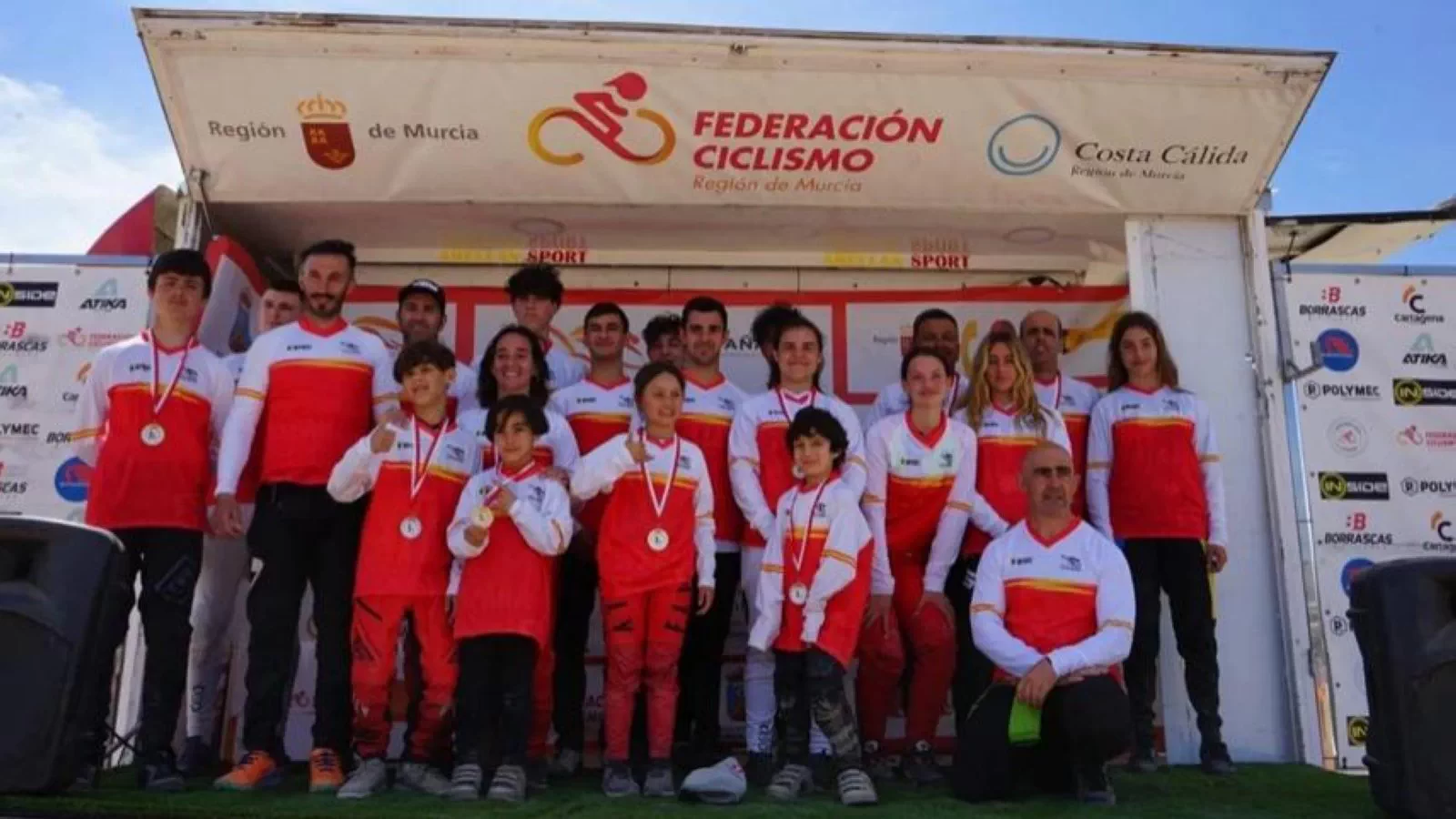 Gran nivel en la Copa de España de BMX de Mazarron