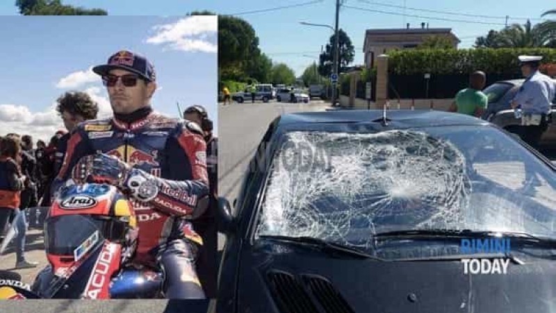 Grave accidente del piloto Nicky Hayden montando en bicicleta