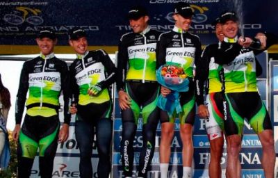 Matt Goss primer líder en la Tirreno Adriático