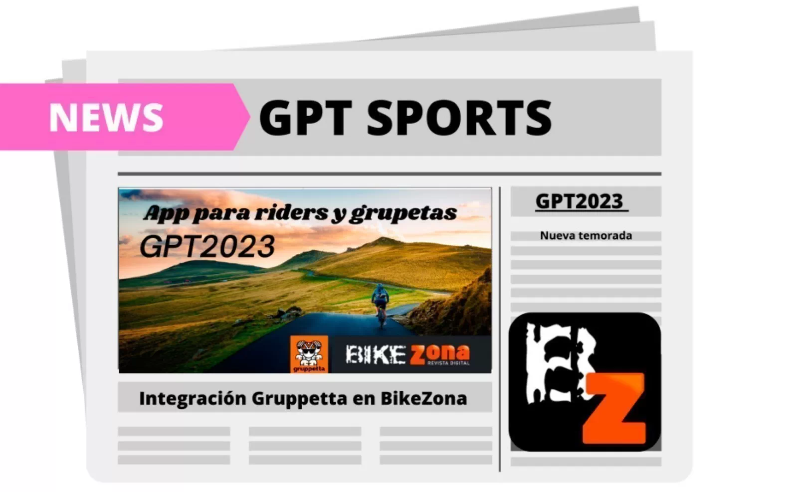 Gruppetta y Bikezona unen sus fuerzas para las próximas temporadas