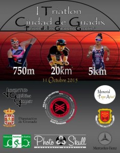 Guadix acoge el próximo 11 de octubre su I Triatlón