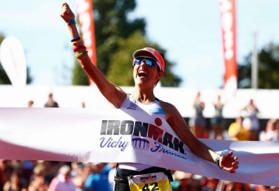 Gurutze Frades gana el IronMan de Vichy