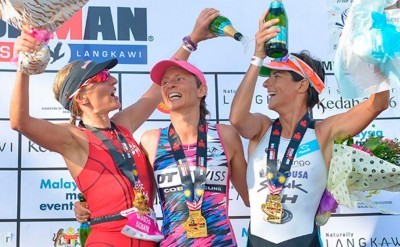 Gurutze Frades sube al podio en el Ironman de Malasia