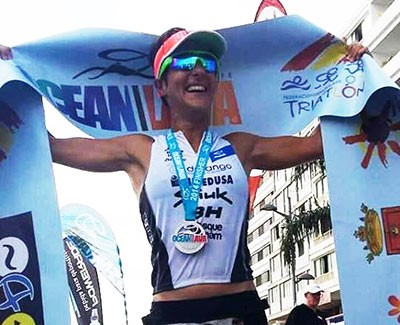 Gurutze Frades suma su cuarto Campeonato de España de Triatlón LD