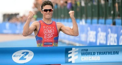 Gómez Noya conquista las Series Mundiales de Triatlón ITU de Chicago