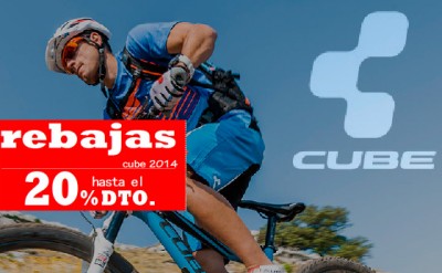 Hasta 20% de descuento en tu bicicleta CUBE